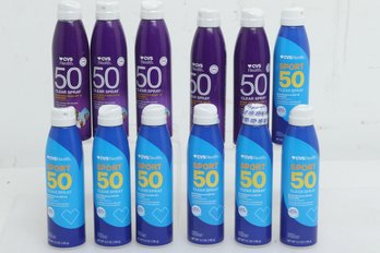 12 CVS Heath Sun Screen  Spray SPF 50