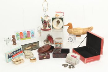 Mixed Grouping Of Assorted Houseware & Christmas Decor Items