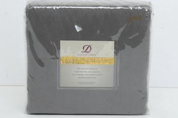 Danjor Premium 1500 Collection 3pc King Size Duvet Set In Gray