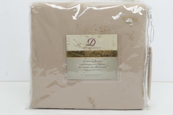 Danjor Linens Premium 1500 Collection: Full/Queen 3pc Duvet Set In Taupe