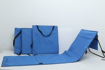 Set Of 3 UNIPRIDE Lightweight Beach Chair/Portable Lounger (lot #1)