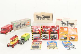 Grouping Of Die Cast Trucks & Matchbox Cars