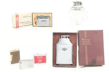 Grouping Of Vintage Lighters: N.O.S. Bentley Butane & Ronson And More