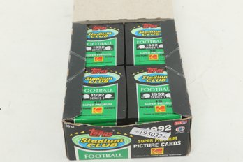 1992 Stadium Club Football Pack Box