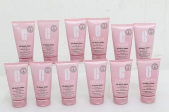 Clinique All About The Clean Foaming Cleanser Lot Of 12