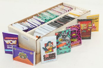 Box Lot Of Non Sports Wax / Foil Packs