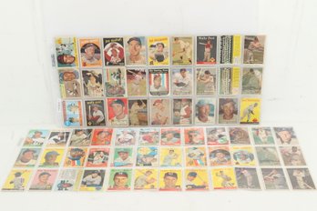 Lot Of Topps Baseball Cards From The 1950's And 1960's