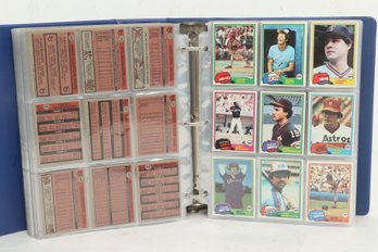 1981 Topps Baseball Complete Set