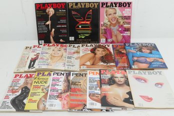 Assorted Playboy Magazine Lot