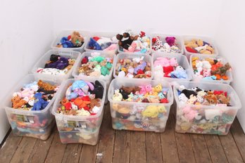 Massive Lifetime  Beanie Babies Collection Over 1000