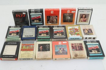 Assorted 8 Track Lot  UNTESTED