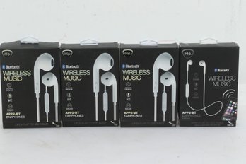 Wireless Music Bluetooth Earphones Lot Of 4