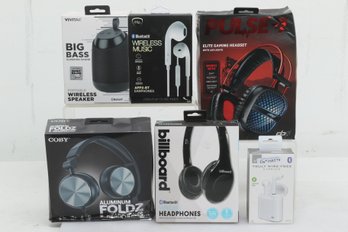 Gaming Headset, Earphones, Earbud Lot