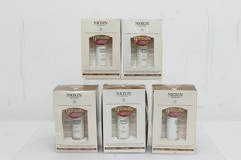 Lot Of 5 Nioxin Trial Sets