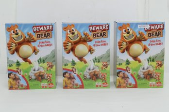 Lot Of 6 Goliath Beware Of The Bear Game Ages 4 Players 2-4