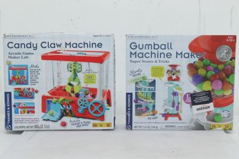 Thames & Kosmos Candy Claw Machine And Gum Ball Machine Maker