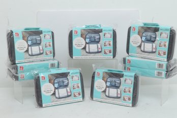 9 New On-The-Go Clutch Kits (Wipes Case, Hand Sanitizer & Tissue Pack)