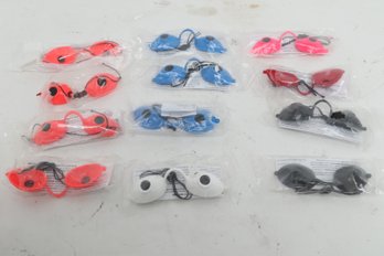 12 Pairs Of Tanning Bed Goggles