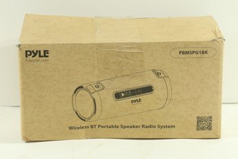 Pyle 200W Wireless Rechargeable Portable Music Barrel Loud Stereo System