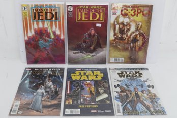12 Star Wars Comics - True Believers Star Wars Classics - #1 Directors Cut - C-3PO - Tales Of A Jedi #1-#3