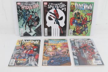 Spider-Woman #14- Amazing Spider-man Family #2, #3 - Spider-Woman (3rd Series)- Spectacular Spider-Girl 4 Of 4