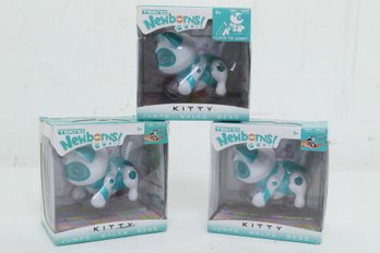 3 Tekno Newborns Kitty Robots