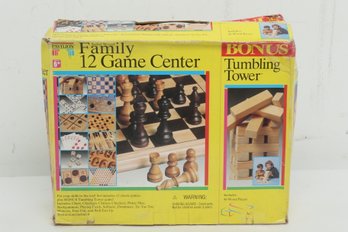 New/Open Box Pavilion Solid Wood Family 12 Game Center