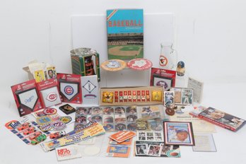 MASSIVE SPORTS 'BOX OF CHAOS' - CERAMIC CARDS, BUMPER STICKERS, OLYMPIC PATCHES, PIN SET, POSTERS KKL