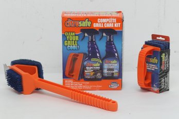 CirtuSafe Complete Grill Care Kit W/Extra Cleaning Brushes