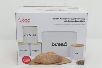 Good Cooking 5 Piece Canister Set