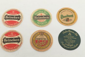 6 Collectable Bar Coasters