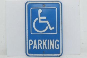 Vintage Handicap Sign 12 X 18
