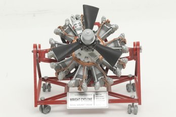 1950-60's Plastic Model Curtiss Wright 'Wright Cyclone' Radial Aircraft Engine