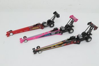 Lot Of 3 Top Fuel Dragster 1:24 Scale #1