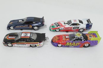 Lot Of 4 Die Cast 1/24 Scale Funny Cars #5