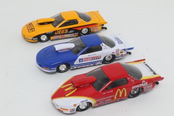 Lot Of 3 Die Cast 1/24 Scale Funny Cars #4