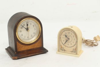 2 1940-50's Electric Clocks