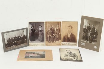 Grouping Cabinet Card Photographs Most Waterbury Related