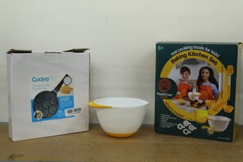 Masterchef JR Baking Kitchen Set & CucinaPro Cars & Trucks Pancake Pan