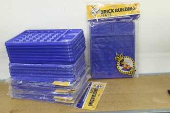 Grouping Of Waffle WOW! Brick Building Plates (Build, Stack, & Eat Your Waffle Creations