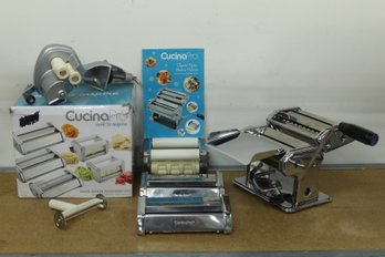 CucinaPro Classic Pasta Maker Deluxe W/Accessory Set
