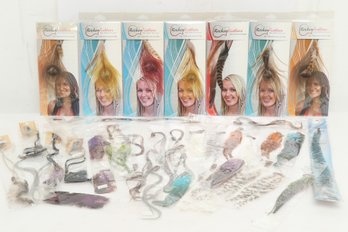Clip On Feathers Hair Feather Extensions