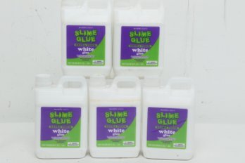 5 Half Gallons Of Slime Glue