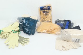 Mixed Grouping Of Work Gloves: Hycron, Canners & Handlers, Cotton & More