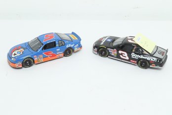 2 Muscle Machines 1:18 Scale Die Cast Cars: Dale Earnhardt & Terry LaBonte