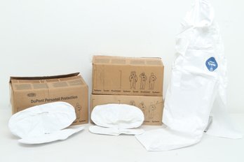 Dupont Tyvek Disposable Lab Coats  And Sole Covers