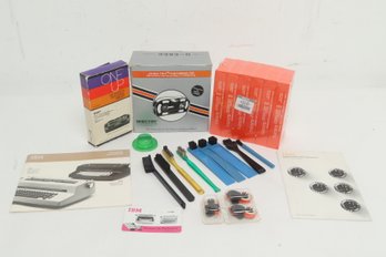 Mixed Typewriter Accessories & Manual