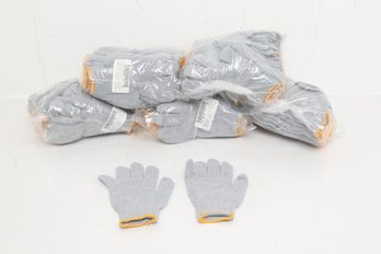 5 Dozen MCR Safety Memphis 9507SM String Knit Gloves - 7 Gauge Heavy Weight Cotton/Polyester - Size S