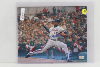 Doc Gooden Signed Photo With Steiner Authentication