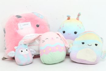 5 Squishmallow Stuffed Animals ~ Great Easter Gifts!!!